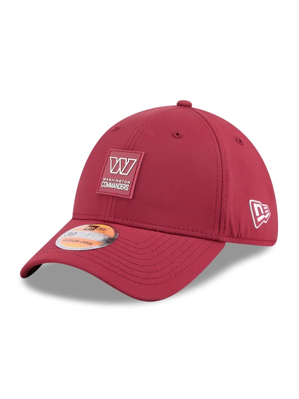 New Era Burgundy Washington Commanders NFL Sideline 39THIRTY Flex Hat Small/Med